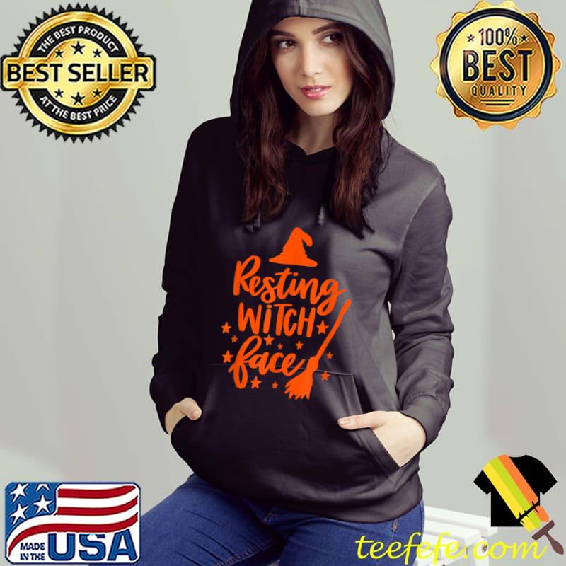 Resting Witch Face Funny Halloween T Shirt