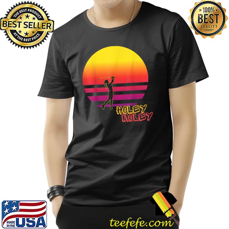Retro Holey Moley Golf Sunset T-Shirt Unisex Retro Holey Moley Golf Sunset T-Shirt Unisex