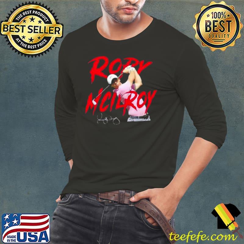 Rory mcilroy signature rory mcilroy lovers Long Sleeve Tee Rory mcilroy signature rory mcilroy lovers Long Sleeve Tee