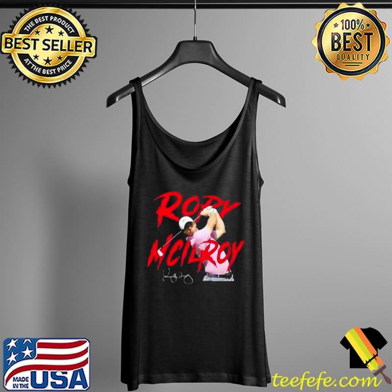Rory mcilroy signature rory mcilroy lovers Tank Top Rory mcilroy signature rory mcilroy lovers Tank Top