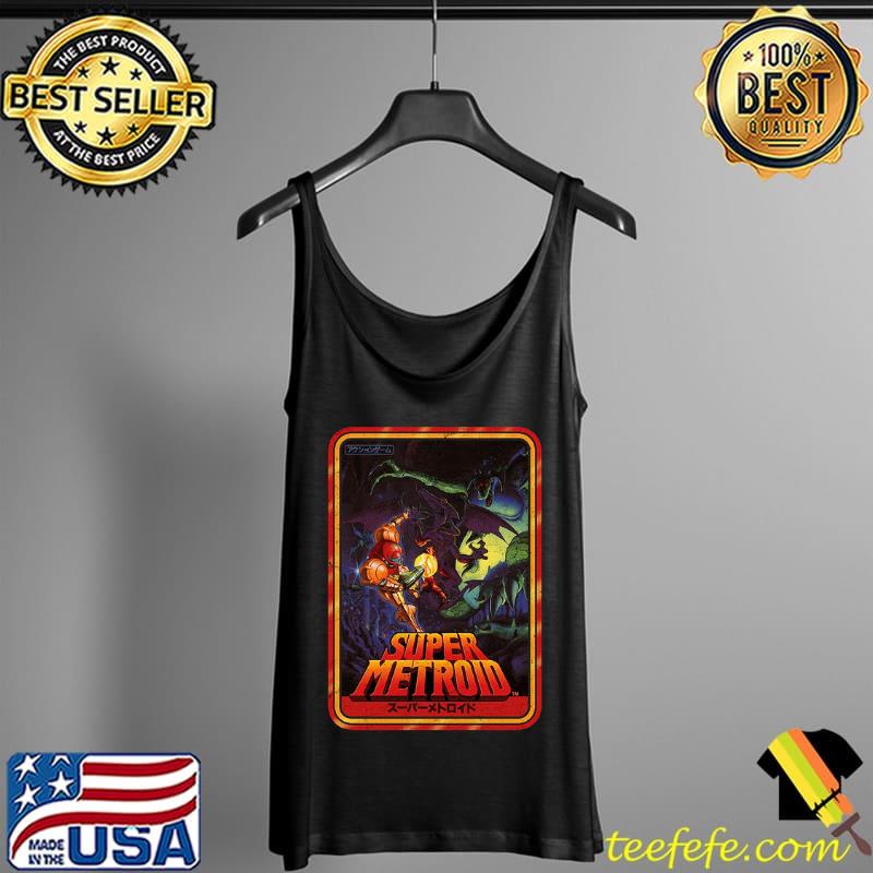 SAMUS Kanji Super Motroid Shirt Tank Top SAMUS Kanji Super Motroid Shirt Tank Top