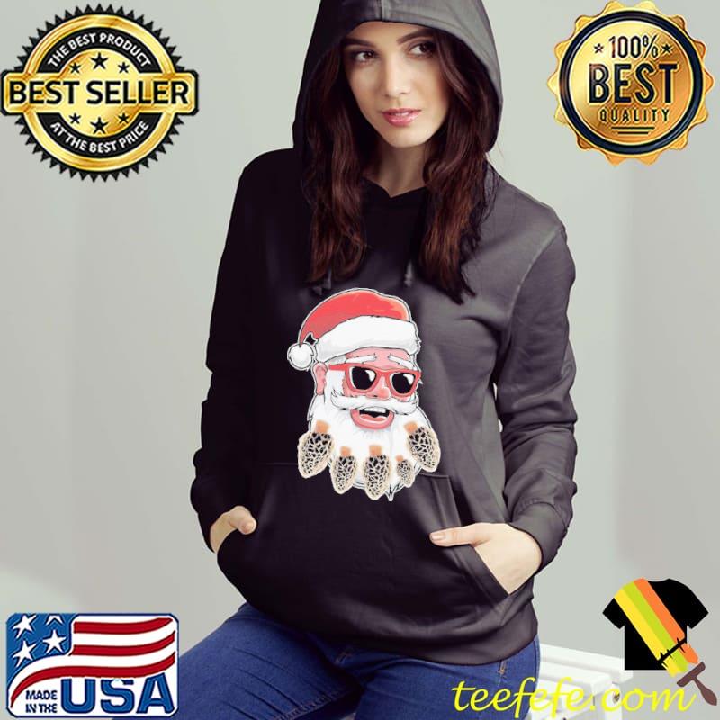 Santa Face With Morel Mushroom Shirt