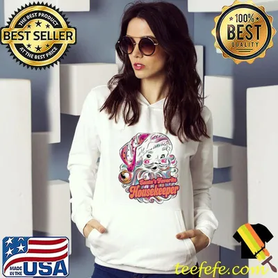 Santa's Favorite Housekeeper Christmas Shirt