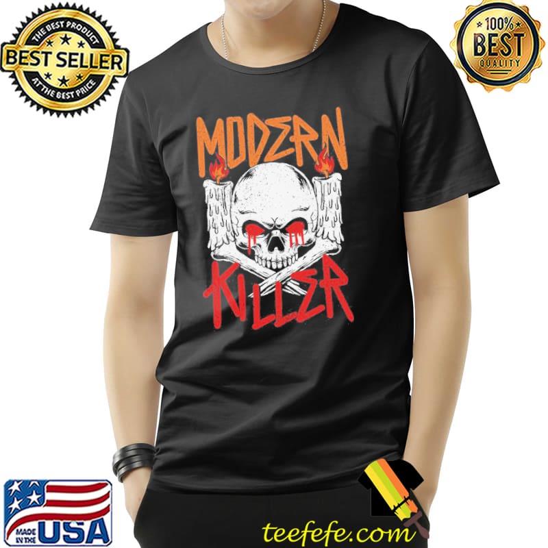 Skull Fire Modern Killer Sad Burn Shirt Unisex Skull Fire Modern Killer Sad Burn Shirt Unisex