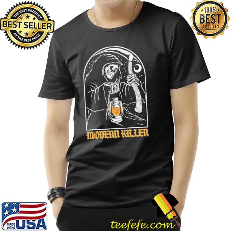 Skull Modern Killer Reaper Shirt Unisex Skull Modern Killer Reaper Shirt Unisex