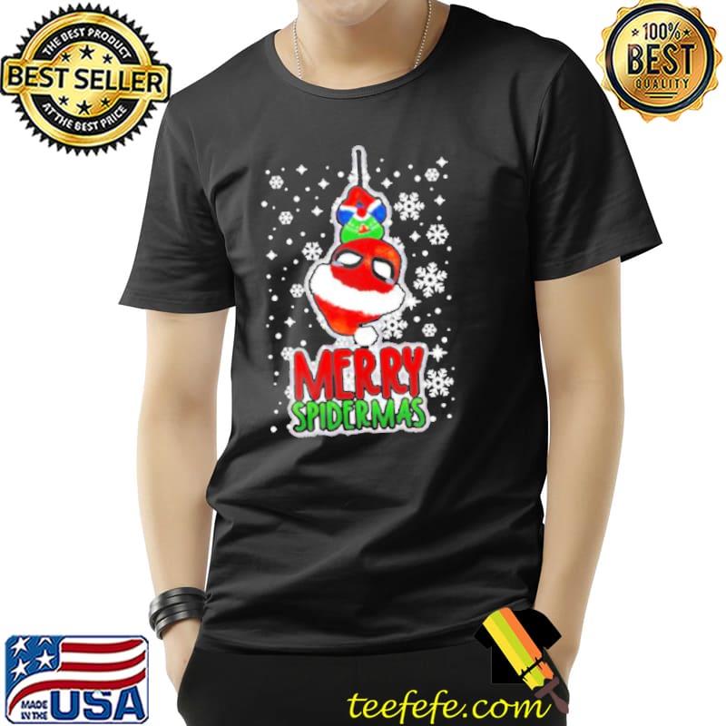 Spider Man Merry Spidermas Snowflake Christmas Shirt Unisex Spider Man Merry Spidermas Snowflake Christmas Shirt Unisex