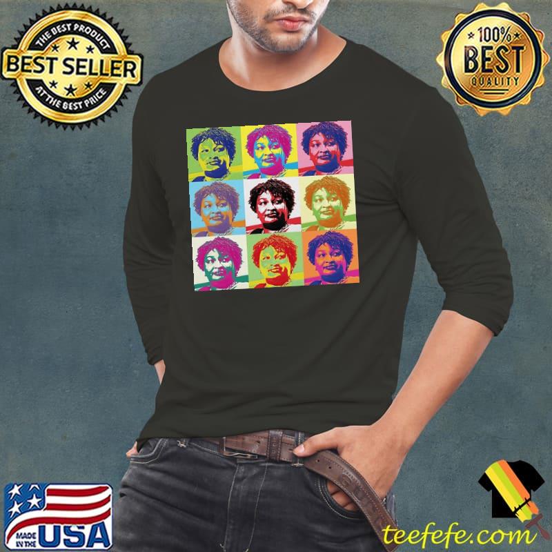 Stacey Abrams Superstar Shirt Long Sleeve Tee Stacey Abrams Superstar Shirt Long Sleeve Tee