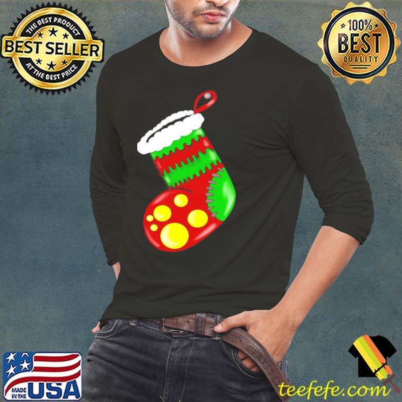 Stocking Christmas Long Sleeve Tee Stocking Christmas Long Sleeve Tee