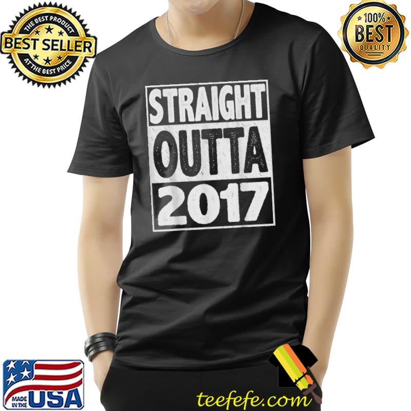 Straight Outta 2017 Shirt 5 Year Old Gifts 5th Birthday T-Shirt Unisex Straight Outta 2017 Shirt 5 Year Old Gifts 5th Birthday T-Shirt Unisex
