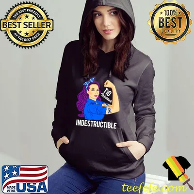 T1D Warrior Indestructible Type 1 Diabetes Awareness Shirt