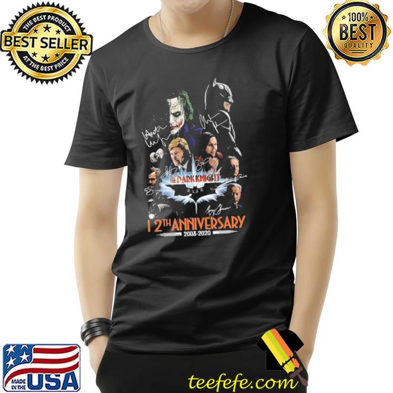 The dark knight 12th anniversary 2008 2020 signatures Unisex The dark knight 12th anniversary 2008 2020 signatures Unisex