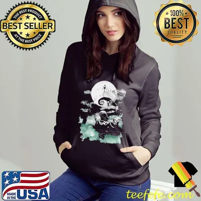 The Disney The Nightmare Before Christmas Haunted Scene TShirt