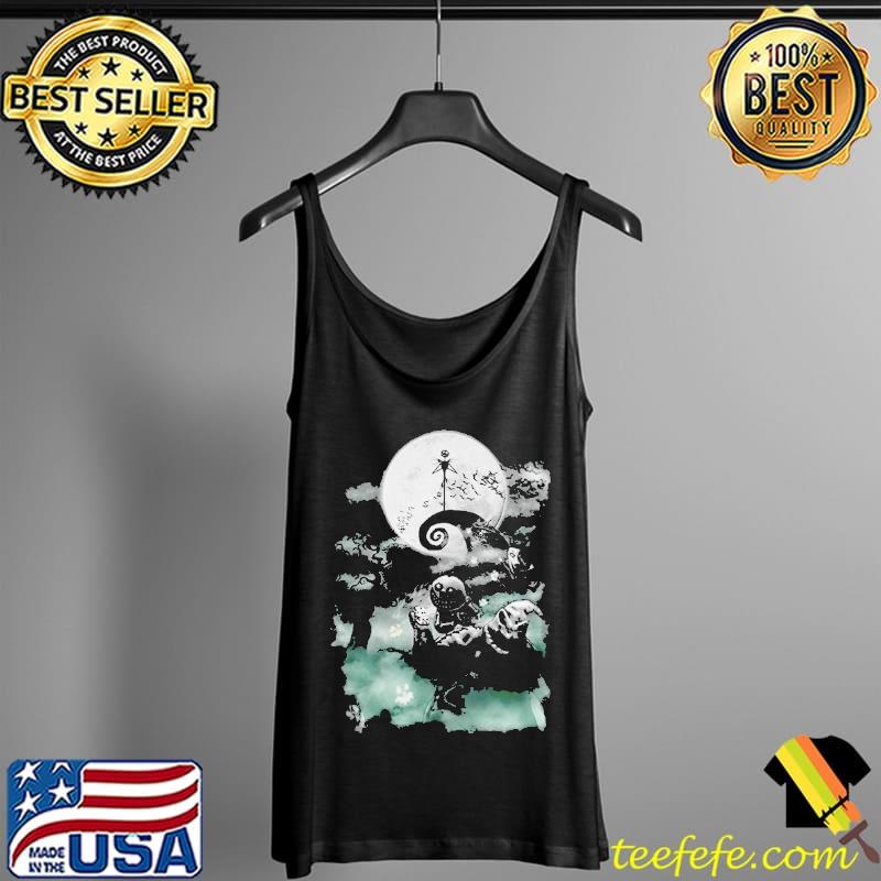 The Disney The Nightmare Before Christmas Haunted Scene TShirt Tank Top The Disney The Nightmare Before Christmas Haunted Scene TShirt Tank Top