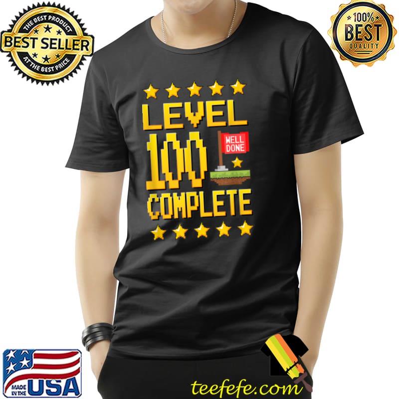 Top 100th Birthday 1921 Level 100 Years Decoration Gift T Shirt Unisex Top 100th Birthday 1921 Level 100 Years Decoration Gift T Shirt Unisex