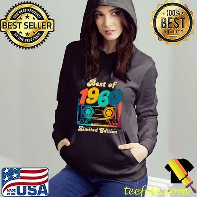 Top 61 Years Old 61st Birthday Decoration Best Of 1960 T Shirt