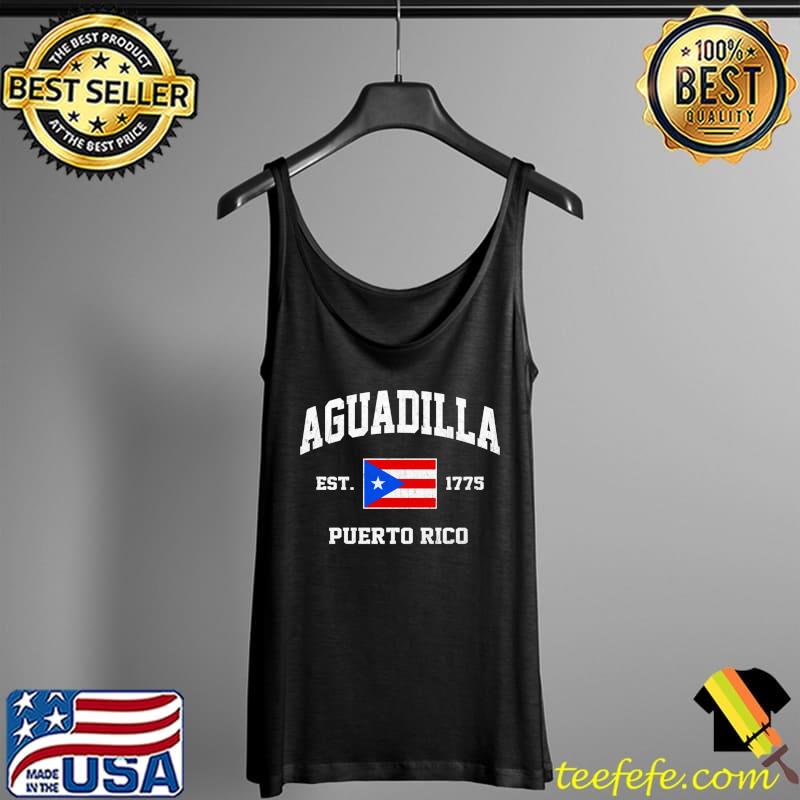 Top Aguadilla Puerto Rico vintage State Athletic style T- Tank Top Top Aguadilla Puerto Rico vintage State Athletic style T- Tank Top
