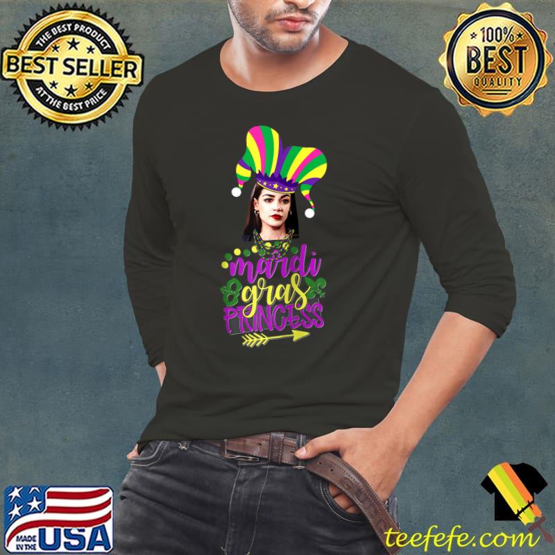 Top AOC Biden Mardi Gras Cortez Carnival Beads NOLA T-Shirt Long Sleeve Tee Top AOC Biden Mardi Gras Cortez Carnival Beads NOLA T-Shirt Long Sleeve Tee