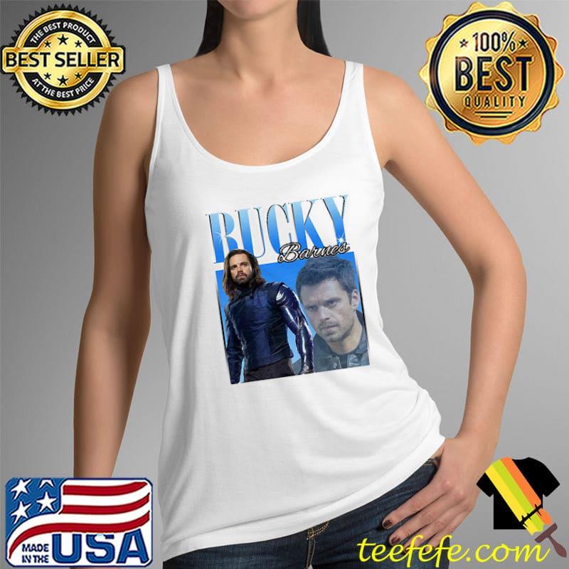 Top Bucky Barnes The Falcon And Winter Soldier Homage Vintage Shirt Tank Top Top Bucky Barnes The Falcon And Winter Soldier Homage Vintage Shirt Tank Top