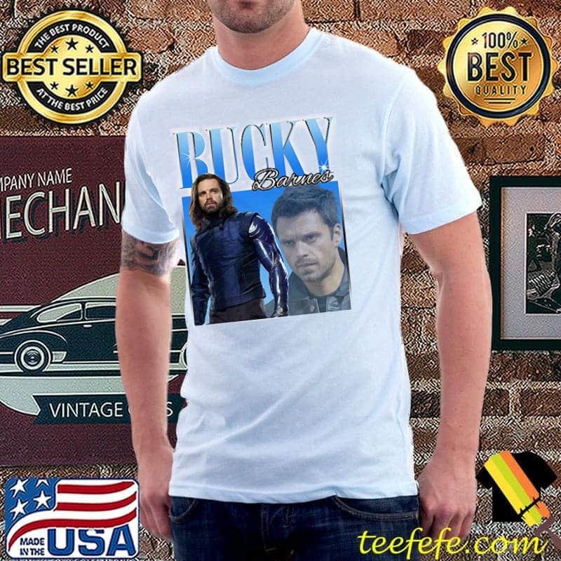 Top Bucky Barnes The Falcon And Winter Soldier Homage Vintage Shirt Unisex Top Bucky Barnes The Falcon And Winter Soldier Homage Vintage Shirt Unisex