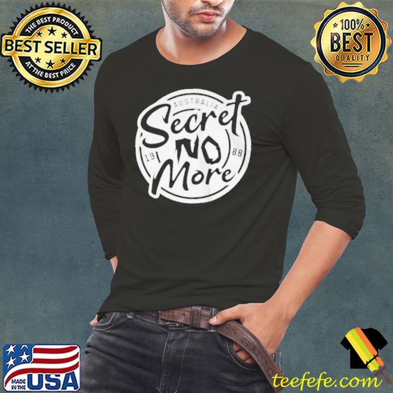 Top Buddy matthews Australia 1988 secret no more Long Sleeve Tee Top Buddy matthews Australia 1988 secret no more Long Sleeve Tee