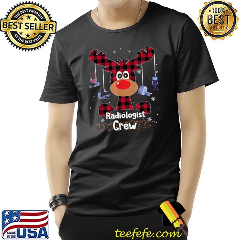 Top Buffalo Plaid Reindeer Radiologist Crew Merry Christmas 2021 T Shirt Unisex Top Buffalo Plaid Reindeer Radiologist Crew Merry Christmas 2021 T Shirt Unisex