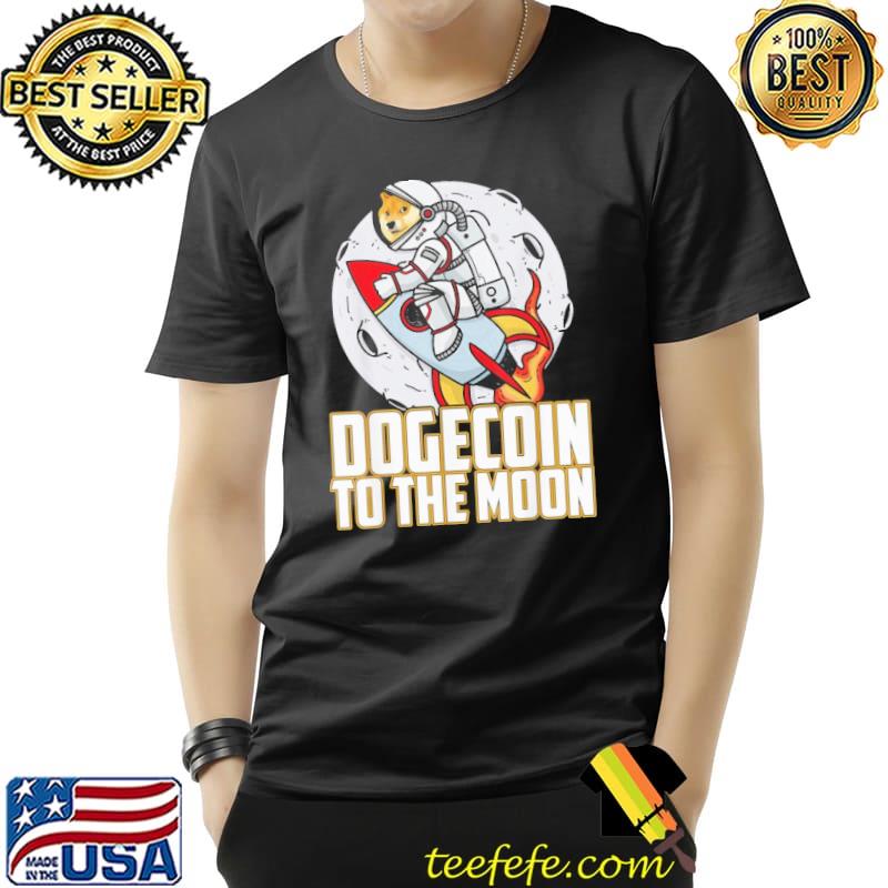 Top Cheems Rocket Dogecoin To The Moon Shirt Unisex Top Cheems Rocket Dogecoin To The Moon Shirt Unisex
