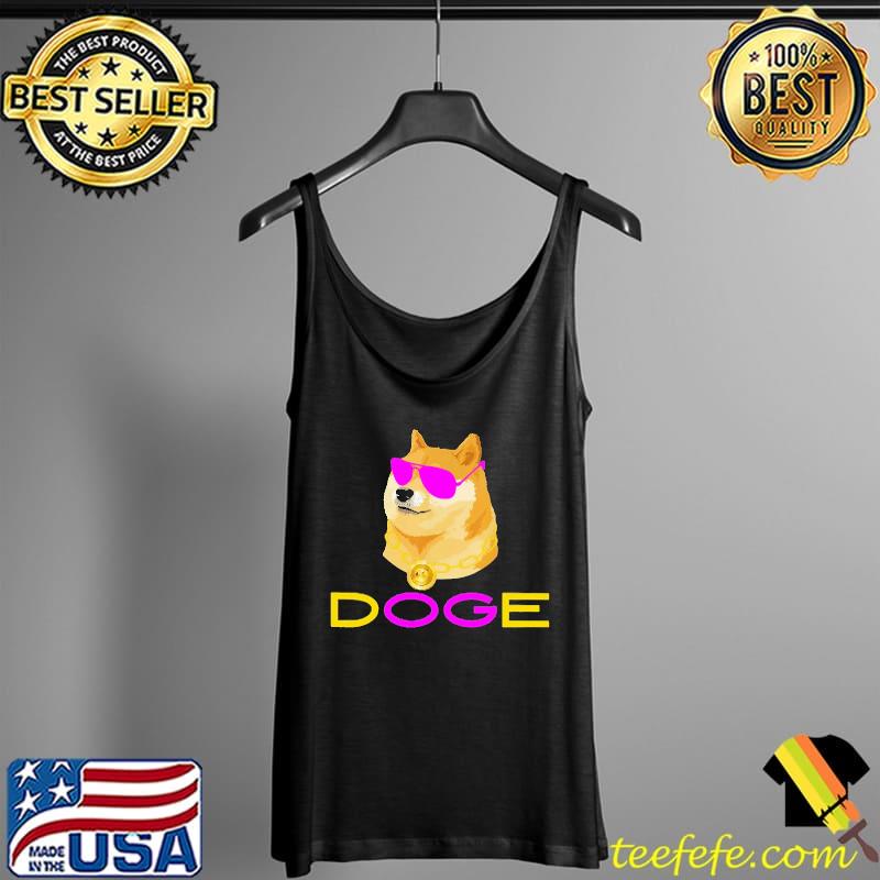 Top Dogecoin To the Moon Meme Cryptocurrenc Shirt Tank Top Top Dogecoin To the Moon Meme Cryptocurrenc Shirt Tank Top