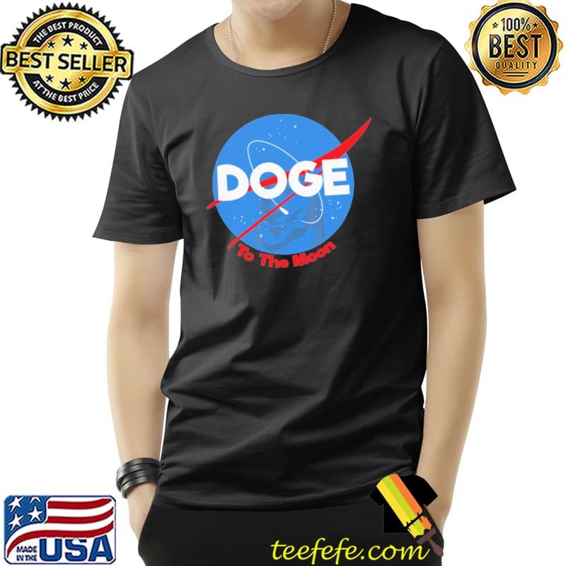 Top Dogecoin To The Moon Shirt Unisex Top Dogecoin To The Moon Shirt Unisex