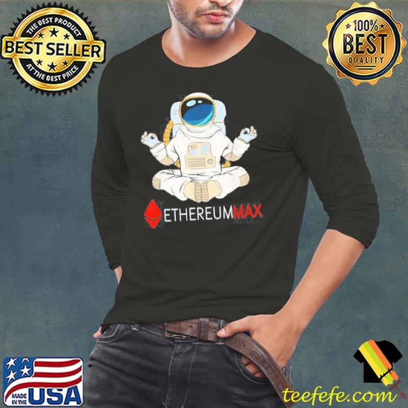 Top Ethereummax token crypto Cryptocurrency T-Shirt Long Sleeve Tee Top Ethereummax token crypto Cryptocurrency T-Shirt Long Sleeve Tee