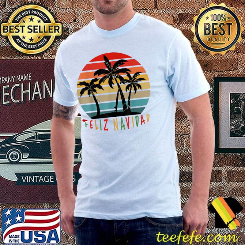 Top Feliz Navidad, Merry Christmas, Island Vibe, Fun, Holiday T-Shirt Unisex Top Feliz Navidad, Merry Christmas, Island Vibe, Fun, Holiday T-Shirt Unisex