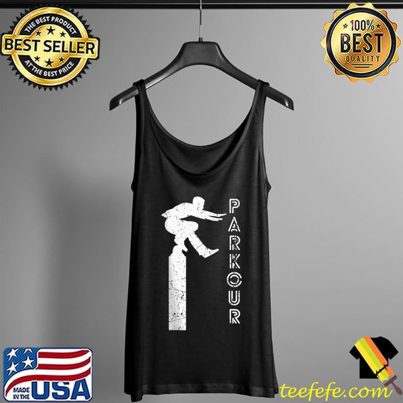 Top Freestyle Backflip Parkour Extreme Flips Freerunning Grunge T-Shirt Tank Top Top Freestyle Backflip Parkour Extreme Flips Freerunning Grunge T-Shirt Tank Top
