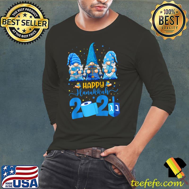 Top Happy Hanukkah Gnomes Menorah Hanukkah Jewish Holiday 2021 T-Shirt Long Sleeve Tee Top Happy Hanukkah Gnomes Menorah Hanukkah Jewish Holiday 2021 T-Shirt Long Sleeve Tee