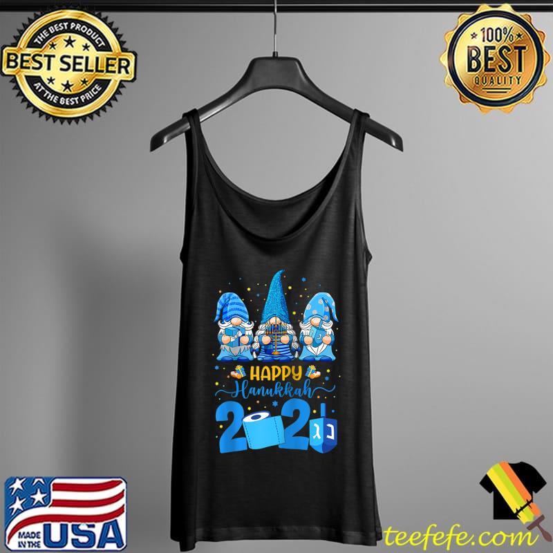 Top Happy Hanukkah Gnomes Menorah Hanukkah Jewish Holiday 2021 T-Shirt Tank Top Top Happy Hanukkah Gnomes Menorah Hanukkah Jewish Holiday 2021 T-Shirt Tank Top