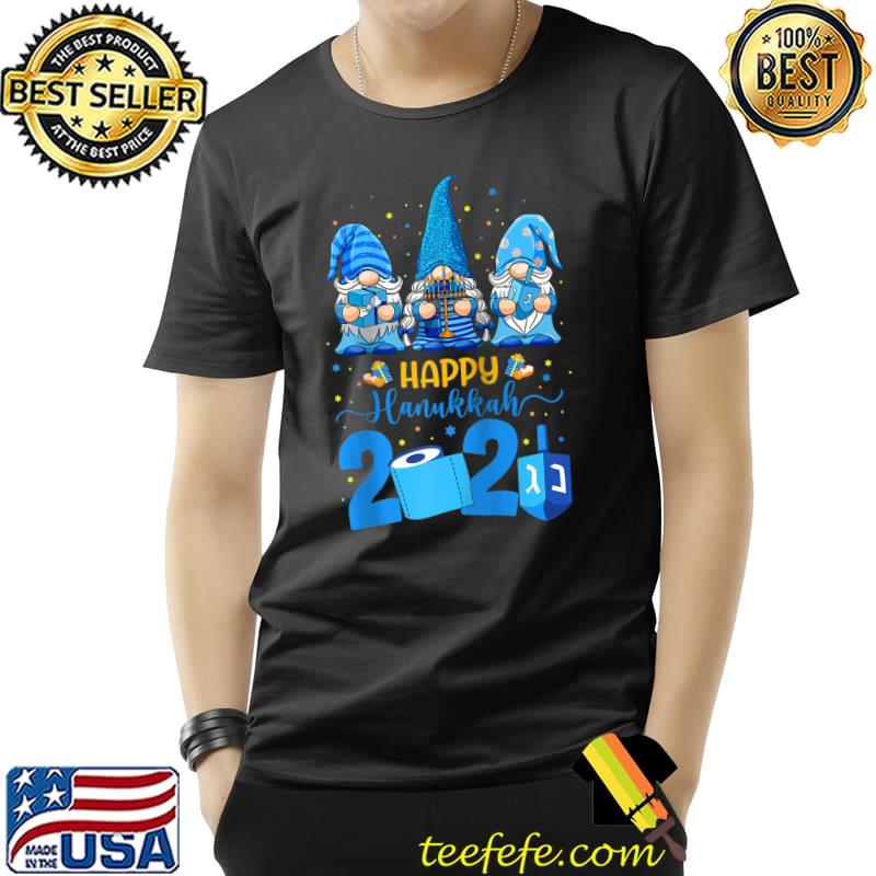 Top Happy Hanukkah Gnomes Menorah Hanukkah Jewish Holiday 2021 T-Shirt Unisex Top Happy Hanukkah Gnomes Menorah Hanukkah Jewish Holiday 2021 T-Shirt Unisex