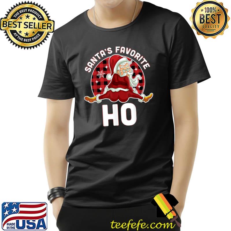 Top Santa's Favorite Ho - Xmas Naughty Santa Christmas Pajama T-Shirt Unisex Top Santa's Favorite Ho - Xmas Naughty Santa Christmas Pajama T-Shirt Unisex