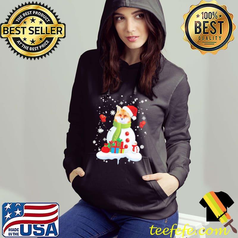 Top Snowfox Christmas Shirt Top Snowfox Christmas Shirt