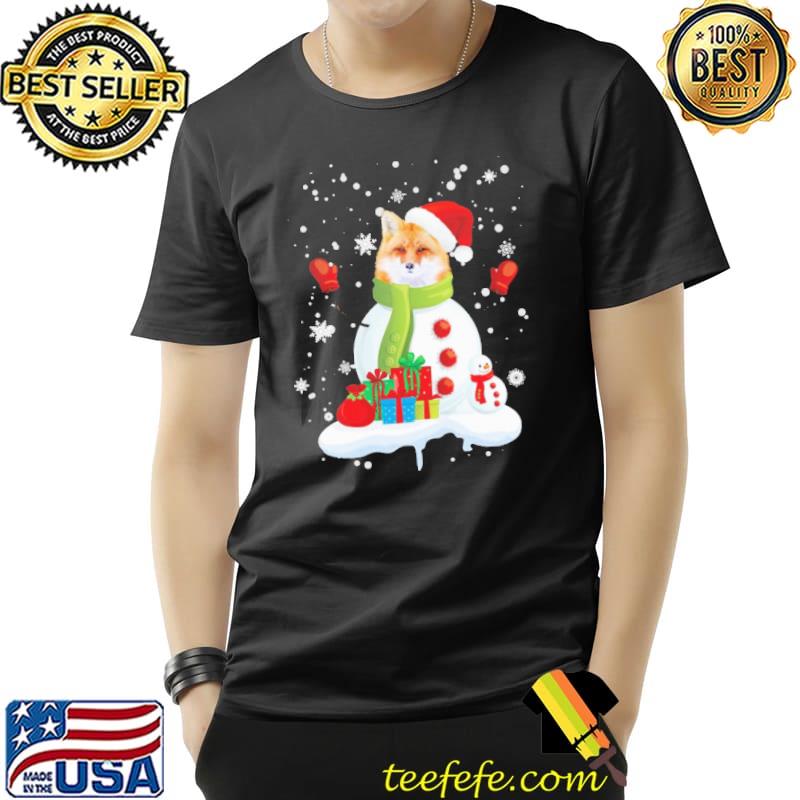 Top Snowfox Christmas Shirt Unisex Top Snowfox Christmas Shirt Unisex