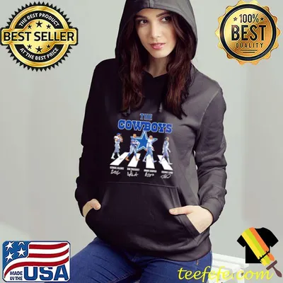 Top The Dallas Cowboys Abbey Road signatures shirt