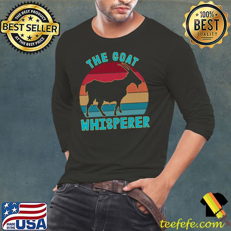 Top The Goat Whisperer Funny Goat Lover Farmer Goat Farmer T- Long Sleeve Tee Top The Goat Whisperer Funny Goat Lover Farmer Goat Farmer T- Long Sleeve Tee