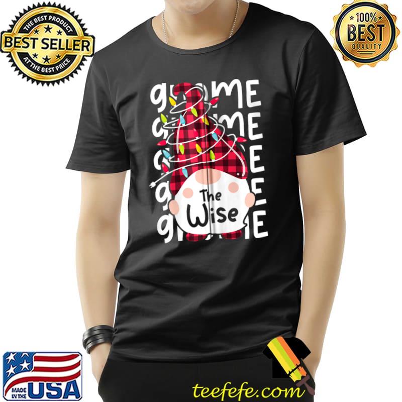 Top The Wise Gnome Matching Family Fun Christmas Lights Pajama T- Unisex Top The Wise Gnome Matching Family Fun Christmas Lights Pajama T- Unisex