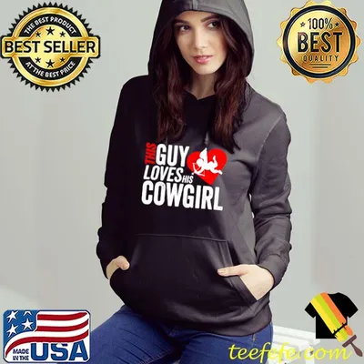 Top This guy loves his cowgirl valentine shirt