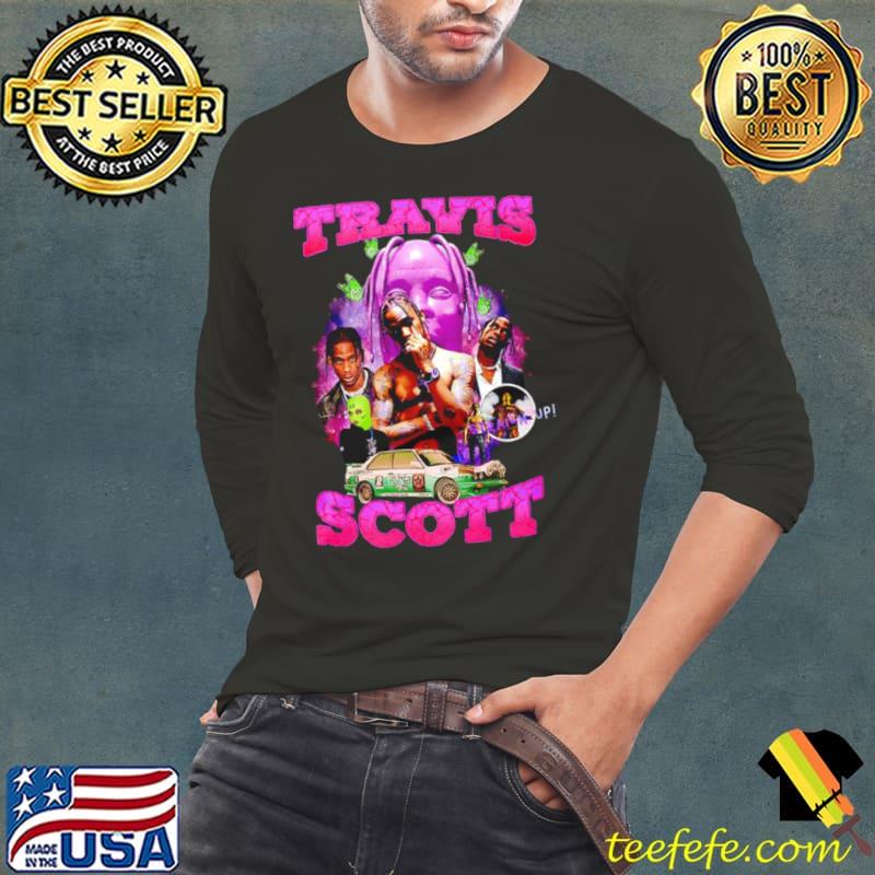 Top Travis Scott straight up T Long Sleeve Tee Top Travis Scott straight up T Long Sleeve Tee