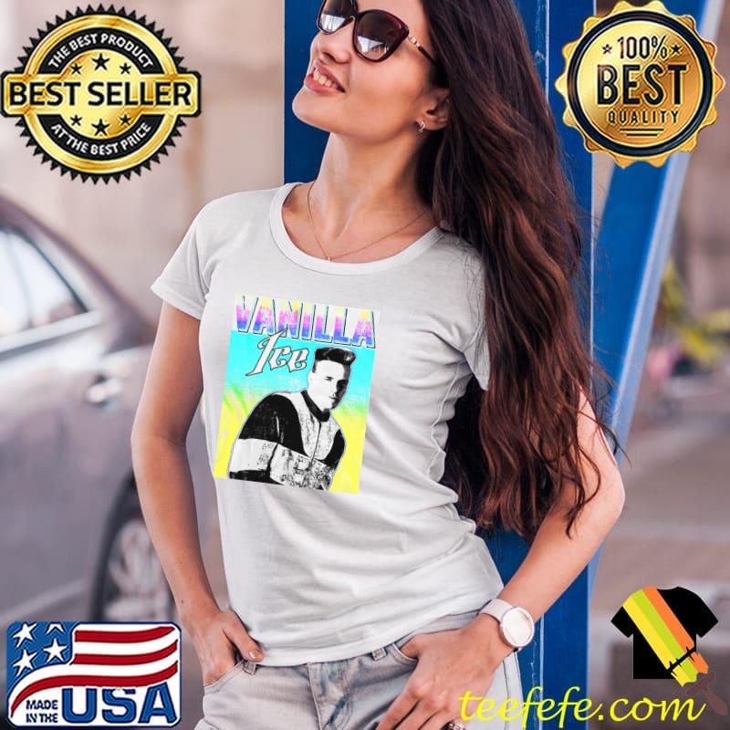Vanilla Ice Pastel Profile Vintage Shirt Ladies Tee Vanilla Ice Pastel Profile Vintage Shirt Ladies Tee