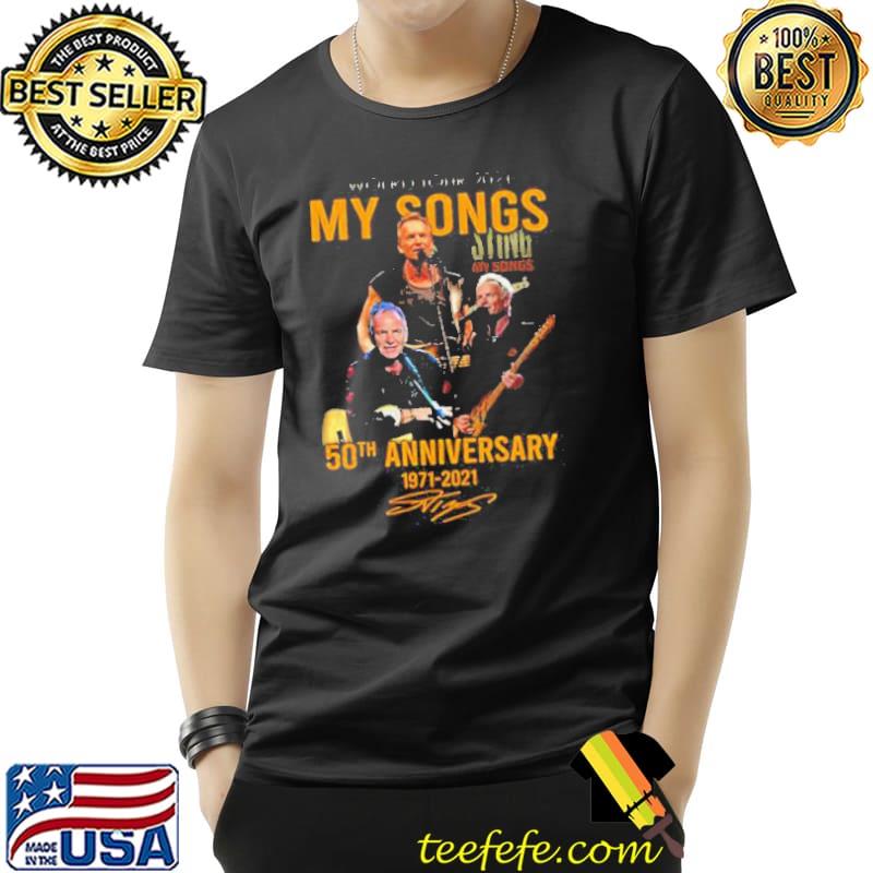 World tour 2021 sing my songs 50th anniversary 1971 2021 signature Unisex World tour 2021 sing my songs 50th anniversary 1971 2021 signature Unisex