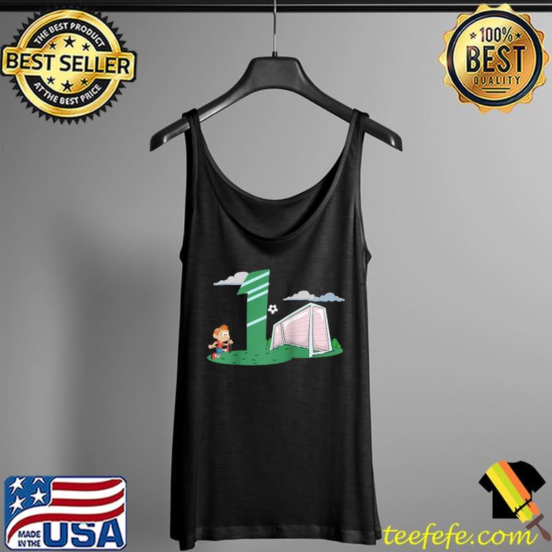 1 Year Old Birthday Boy Gifts Soccer 1st Birthday T- Tank Top 1 Year Old Birthday Boy Gifts Soccer 1st Birthday T- Tank Top