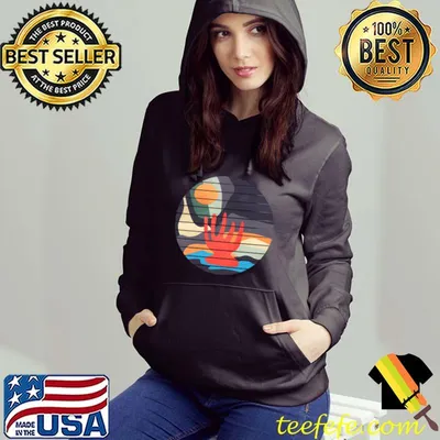 Abstract Mountain Landscape Sunset Colorful Aesthetic T-Shirt