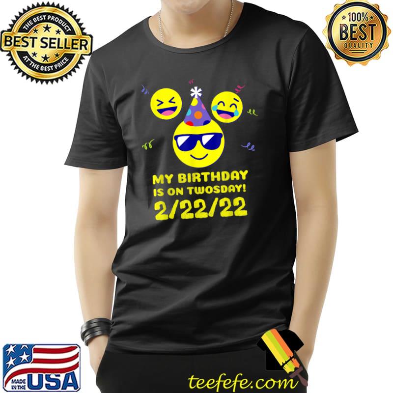 Awesome 2-22-2022 birthday TWOSDAY shirt Feb22-2022 birthday T-Shirt Unisex Awesome 2-22-2022 birthday TWOSDAY shirt Feb22-2022 birthday T-Shirt Unisex
