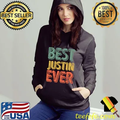 Awesome Best Justin Ever Shirt Funny Personalized First Name Justin T-shirt