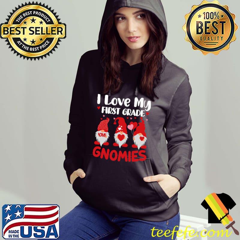 Christmas With My First Grade Gnomies T-Shirt Christmas With My First Grade Gnomies T-Shirt