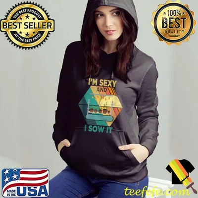 Awesome I'M Sexy and I Sow It Cannabis Marihuana Weed Funny Pothead T-shirt